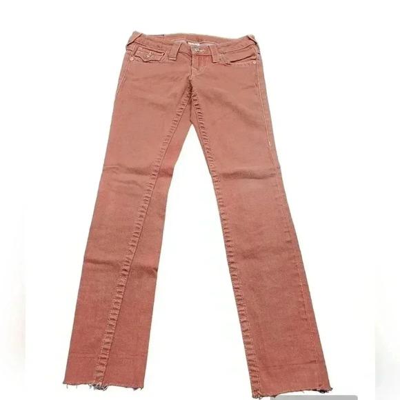 Women's True Religion Blush Skinny Crop Jeans | Size 24 - Picture 1 of 11